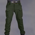 thumbnail image 1 of cllios Pantalon Cargo Homme Pantalon de Travail Militaire Multi-Poches Pantalon Tactique Extérieur Durable Travail Randonnée Pantalon Résistant à l'Eau Pantalon de Voyage avec Multi-Poches, 1 of 5