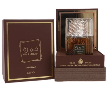Lattafa Khamrah Qahwa Eau de Parfum 3.4 Oz Lattafa Fragrance Unisexe