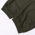 thumbnail image 4 of RXIRUCGD Pantalon Décontracté pour Homme, Style Rétro Européen, Coupe Ample, Séchage Rapide, Pantalon en Coton, Vert, Taille : 2TG, 4 of 9