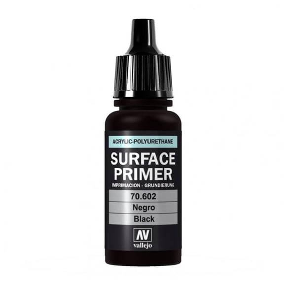 Acrylicos Vallejo VJP70602 Game Air Apprêt de Surface Noir Peinture