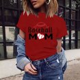 thumbnail image 3 of Birdeem Fashion Woman Print Round-Neck Short Sleeve T-Shirt Printing Loose Blouse Tops, 3 of 5