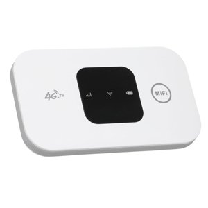 GoolRC 4G LTE Mobile WiFi portatif WiFi Point chaud 150Mbps MiFi avec SIM Fente 2100mAh Batterie pour Europea Asie Afrique Région(Blanc)