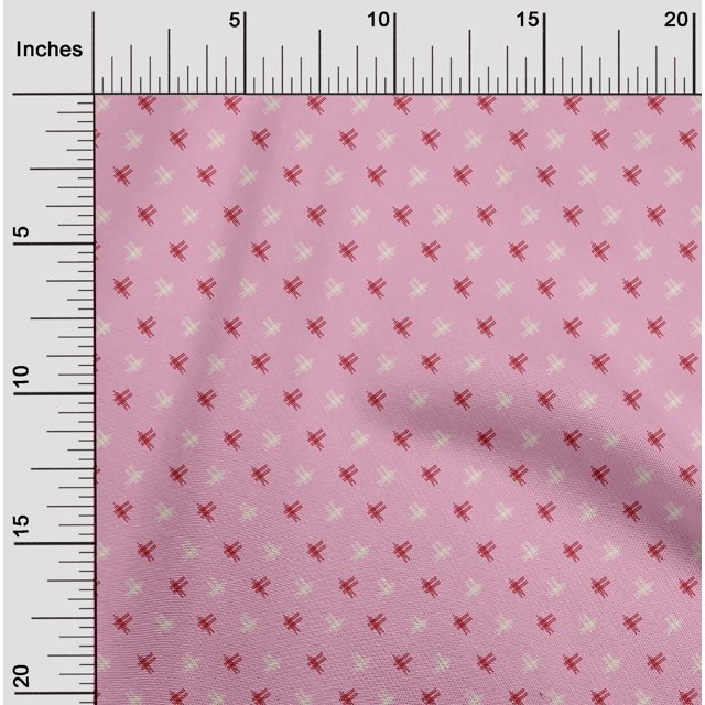 oneOone Cotton Flex Fabric Hash Sign Kasuri Decor Fabric Printed BTY 40 Inch Wide