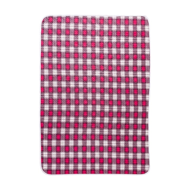 Waterproof Reusable Cotton Mattress Pad For Adults 150 cm x 100 cm With Skidproof Silicone Backing And Breathable Multi-Layer Design
