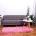 thumbnail image 2 of Unique Bargains Soft Faux Sheepskin Fur Solid Plush Area Rug Carpet Pad for Bedroom Floor Mats Rectangle, 2 of 7