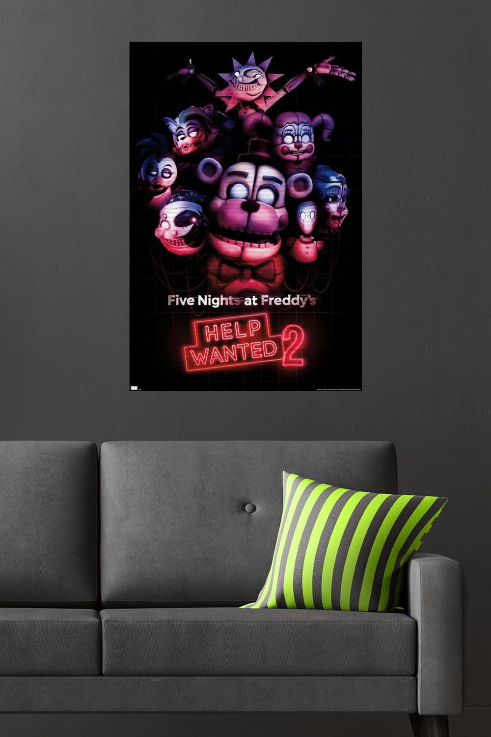 Five Nights at Freddy's: Help Wanted 2 - Key Art Wall Poster, 22.375" x 34"