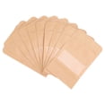 thumbnail image 4 of Kraft Paper Pouch,200Pcs Stand Up Pouch Resealable Bag Window Food Bag Unbeatable Value, 4 of 14
