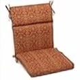 thumbnail image 3 of Coussin de Chaise d'Extérieur Carré pour Siège/dossier en Polyester Filé de 18 Po sur 38 Po - Vanya Paprika, 3 of 4