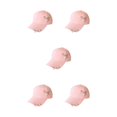 thumbnail image 3 of Thinsony Hip Hop Baseball Cap With Ring Decor For Stylish Look Cotton Ring Baseball Hat Fits All Head Shape Comfortable Pin Pink 5Set, 3 of 6