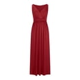 thumbnail image 2 of UPPADA Robe Grande Taille pour Invitées de Mariage pour Femmes à Manches Courtes Robe de Bal de Mariage de Fin d'Année Robe Formelle Robe Longueur au Sol Robe Cocktail de Mariage Robe Portefeuille Formelle Liquidation Ventes Aujourd'hui Offres, 2 of 5