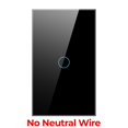 thumbnail image 1 of WiFi Switch Smart Home Touch RF Light Wall Panel 1/2/3 Gang Black US, 1 of 8