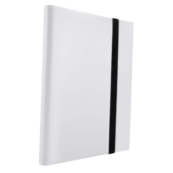 segolike Classeur de Cartes à 432 Pochettes Classeur de Collection de Cartes Classeur d'Échange à 9 Pochettes pour Sports Blanc