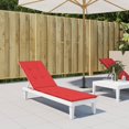 thumbnail image 1 of vidaXL Deck Chair Cushion Red (75+105)x50x4 cm, 1 of 5