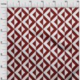 thumbnail image 3 of oneOone Velvet Maroon Fabric Geometric Sewing Craft Projects Fabric Prints By Yard 58 Inch Wide, 3 of 4