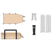 Thinsony Car Roof Top Tent Comfortable Retreat On Road Camping Tent For Outdoor Travel khaki