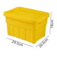 thumbnail image 1 of Bacs de Rangement Polyvalents Empilables avec Couvercles - Parfaits pour la Maison et l'Extérieur!, 1 of 9