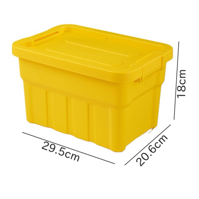 Bacs de Rangement Polyvalents Empilables avec Couvercles - Parfaits pour la Maison et l'Extérieur!