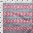 thumbnail image 2 of oneOone Polyester Lycra Fabric Peacock Block Print Sewing Fabric BTY 56 Inch Wide, 2 of 4