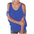 thumbnail image 1 of Liquidation d'Économies! BEFOKA T-Shirt pour Femmes Grande Taille, Hauts Blouse d'Été Décontractés pour Femmes, Vêtement Mode pour Femmes à Manches Courtes Confortable et Respirant, Blouses à Col Rond, 1 of 4
