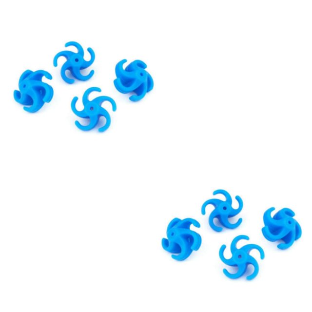 ZheElen Premium Archery Bow String Stabilizer Vibration Absorber Dampeners Enhanced Performance Blue 2Set