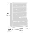 thumbnail image 4 of Sauder® Pogo Collection 3-Drawer Chest, Soft White, 414434, 4 of 4