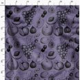 thumbnail image 3 of Soimoi Rayon Fabric Mix Fruits Print Fabric by the Yard 56 Inch Wide, 3 of 6
