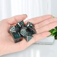 thumbnail image 3 of DND Dragon Scale Dice Set of 7 Pcs, Metal D&D Dice Set with Oversized D20 for Tabletop Roleplaying Games, Dungeons and Dragons, DND, D&D, 3 of 5