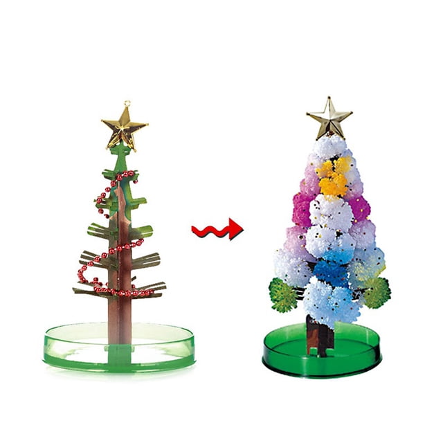 WIFKLSIIPG Christmas Gift Paper Tree Magic Growing Tree Toy Boys Girls Novelty Xmas 20ml