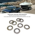 thumbnail image 4 of Double Lip Grease Seals, Heavy Duty 8PCS Prevent Leakage Trailer Hub Wheel Grease Seal  for Spindles Of Trailer RV, 4 of 7