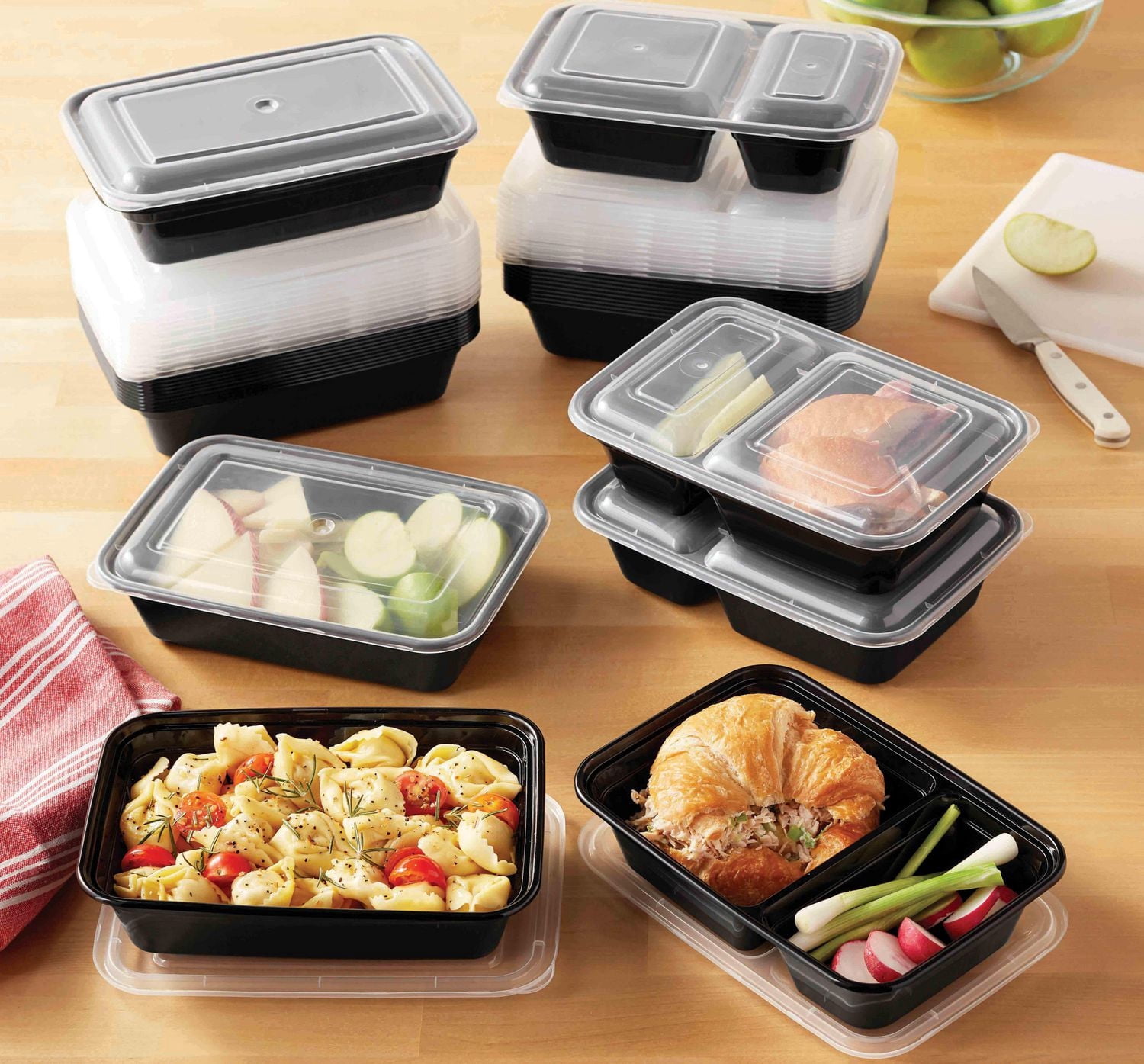 Mainstays 60 Piece Meal Prep Food Storage Containers