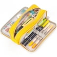 thumbnail image 1 of Trousse à Crayons Grande Capacité, Pochette à 3 Compartiments, Sac à Stylos pour l'École, Adolescente, Garçon, Homme, 1 of 8