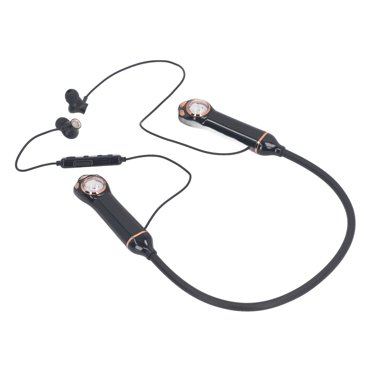BT 5.3 Headphones, Deep Bass Strong Beat Neckband Earbuds, IPX5 Waterproof Magnetic Earphones with Microphone, Ultra Lightweight & Comfort