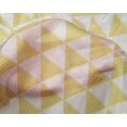thumbnail image 4 of oneOone Silk Tabby Fabric Triangle Geometric Printed Fabric 1 Yard 42 Inch Wide, 4 of 4