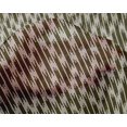thumbnail image 4 of oneOone Silk Tabby Fabric Chevron Kasuri Print Sewing Fabric BTY 42 Inch Wide, 4 of 4
