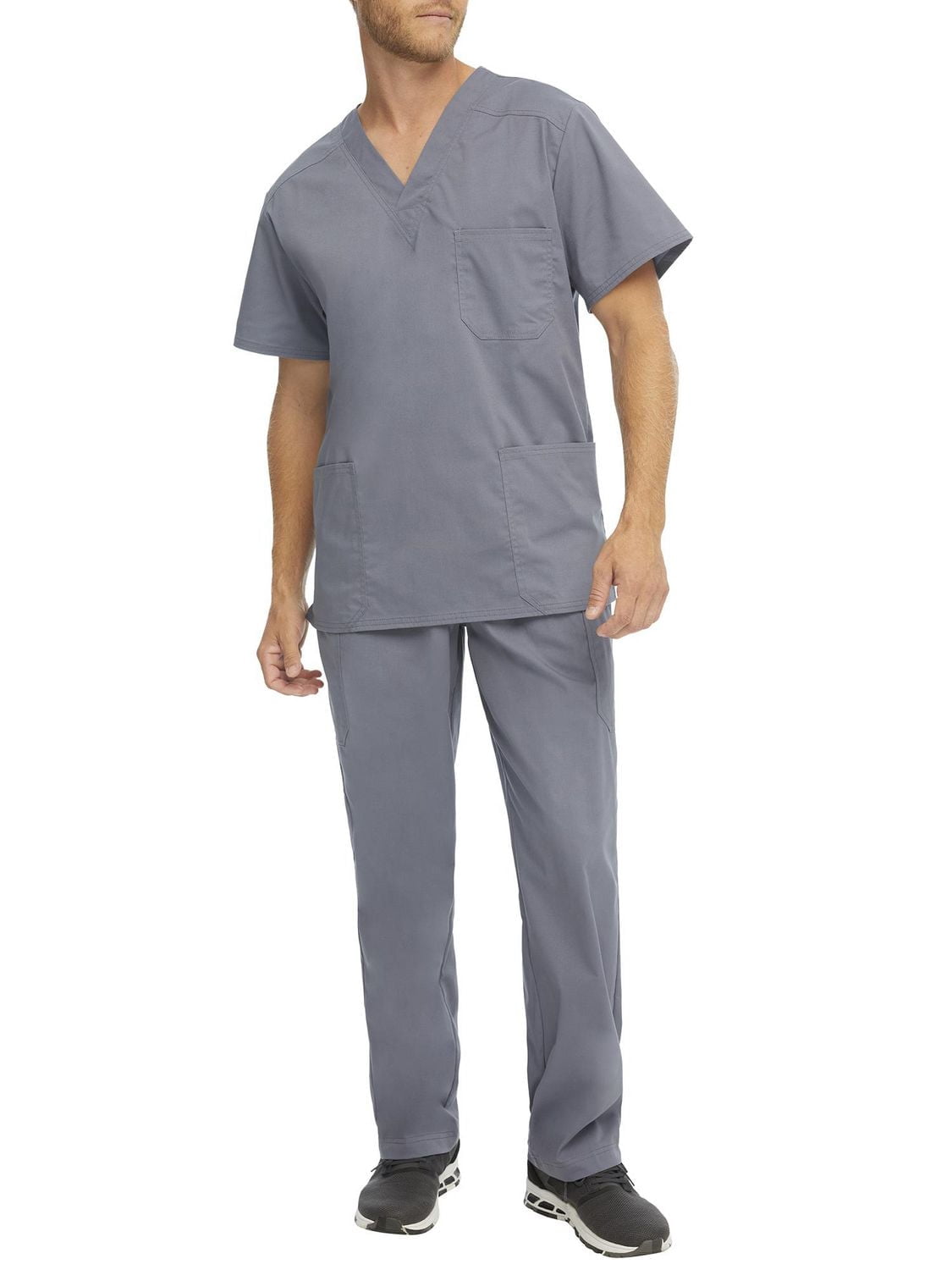 Haut d’uniforme médical à encolure en V Core Essentials pour homme Scrubstar