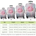 thumbnail image 4 of Travel Luggage Cover Suitcase Protector Fits 18-32 Inch Luggage Wheel Covers Patterned Travel Related Items Flower Luggage Protector Elastic Luggage Anti-scratch Suitcase Cover S, 4 of 4