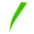 thumbnail image 3 of S SERENABLE 12 Pack s - 4 Inch Natural Turkey Feathers - Fletching DIY Hunting Training Fluorescent Green, 3 of 9
