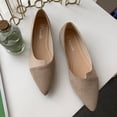 thumbnail image 1 of Ballerines Classiques pour Femmes à Bout Pointu, Ballerines Décontractées et Confortables à Enfiler, Chaussures Plates Polyvalentes, Chaussures Habillées pour Femmes, 1 of 4