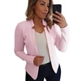 thumbnail image 1 of TIMIFIS Womens Casual Blazers Open Front Long Sleeve Work Office Jackets Blazer-PinksFall/Winter, 1 of 5