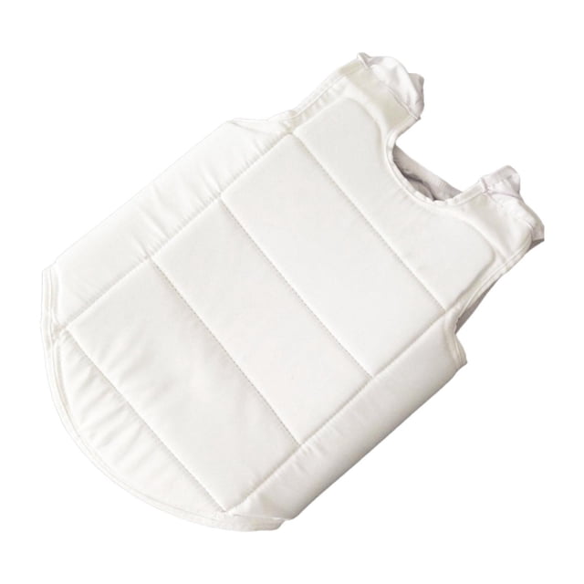 Langgg Protection Poitrine Karaté Sandale Sport Boxe et pour Protection des Seins Enfants Adultes Corps Blanc m