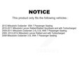 thumbnail image 2 of Transit Auto Rear Disc Coated Rotors Ceramic Pads Parking Brake Shoes and Hardware Kit for Car Mitsubishi Lancer Outlander KGC-103449, 2 of 11