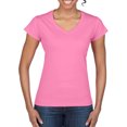 thumbnail image 4 of Gildan T-Shirt Doux à Col en V pour Femmes, 4 of 5