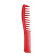 thumbnail image 2 of Detangling Comb, Portable Hair Comb Professional Durable Plastic Double Headed  For Salon Use For Home Red,Black, 2 of 8