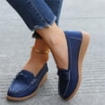 thumbnail image 2 of B91xZ Chaussures pour Femmes à Enfiler Chaussures Décontractées Mocassins, Bleu 9, 2 of 5