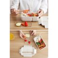 thumbnail image 4 of Boovnll Bento Box, Microwave Lunch Box Picnic Food Fruit Container Storage Box for Kids Adult, Bento Box Adult, Bento Box for Kids, Lunch Box Containers, 4 of 8