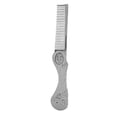 thumbnail image 1 of Foldable Hair Comb,Foldable Hairstyling Brush Zinc Folding Comb Folding Beard Comb Smart Functionality, 1 of 8