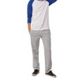thumbnail image 4 of Men‘s Open Bottom Terry Sweatpants  Elastic Drawstring Waistband  Charcoal Grey S,h.grey(openbottom),L, 4 of 4