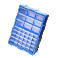 thumbnail image 1 of Lipstore Drawers Storage Cabinet Organizer Container Wall Mounted Practical Tools Box for Blue 39 Drawers, 1 of 8