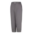 thumbnail image 4 of Innerwin Loungewear Wide Leg Ladies Long Pants Lounge Mid Waist Capri Trousers Grey 4XL, 4 of 8