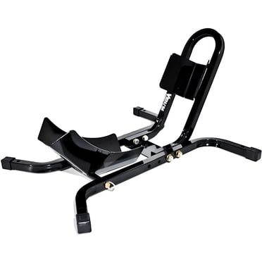 Venom Universal Motorcycle Wheel Tire Chock Self-locking Bike Stand Cradle Chocks Compatible with Harley Davidson Yamaha Honda Kawasaki Suzuki Ducati BMW - Sport Street Bike Cruiser Bike Touring Bikes